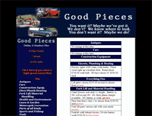 Tablet Screenshot of goodpieces.com